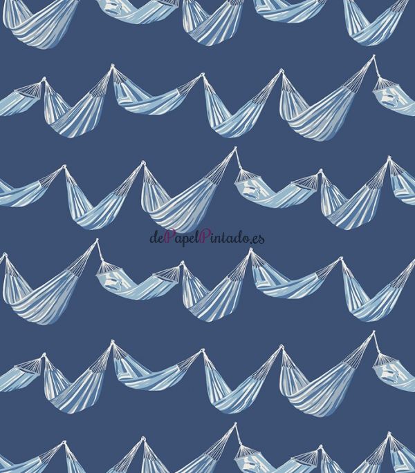 Papel Pintado WALLQUEST NAVY, GREY & WHITE BL71022-1