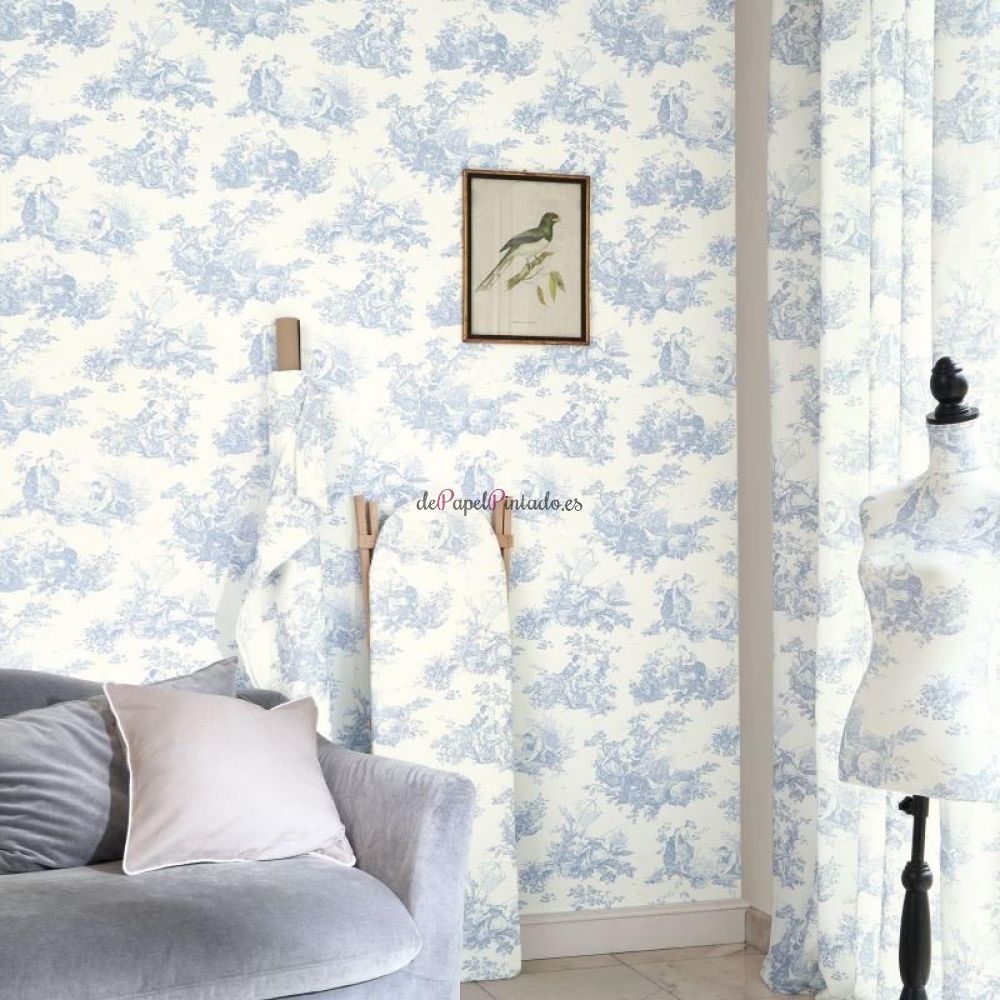 Papel Pintado CASADECO LES BELLES TOILES DE JOUY LBTJ 8791 62 17-2