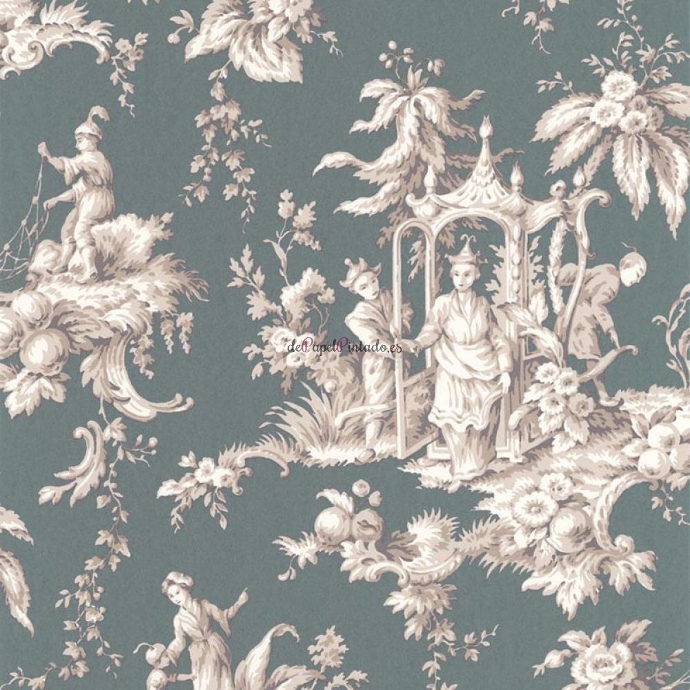 Papel Pintado CASADECO LES BELLES TOILES DE JOUY LBTJ 8793 43 05-2